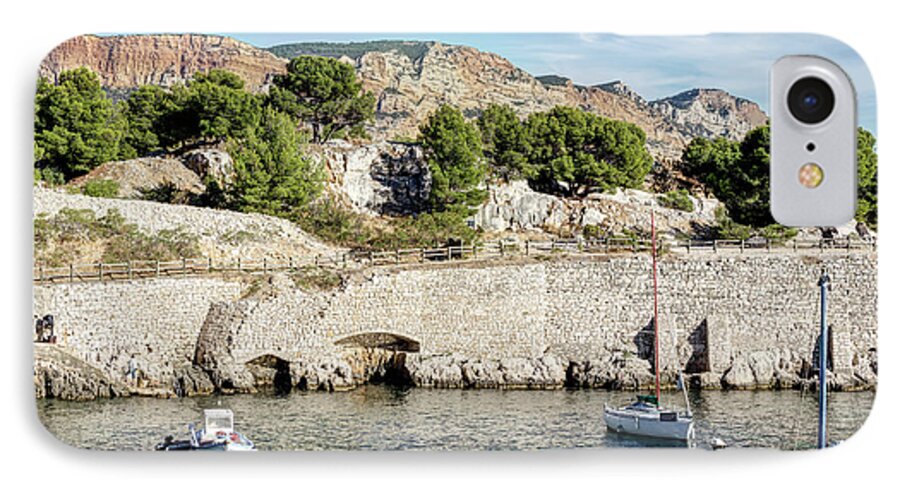 Inlet iPhone 8 Case featuring the photograph Calanque de Port Miou, France #1 by Marc Garrido