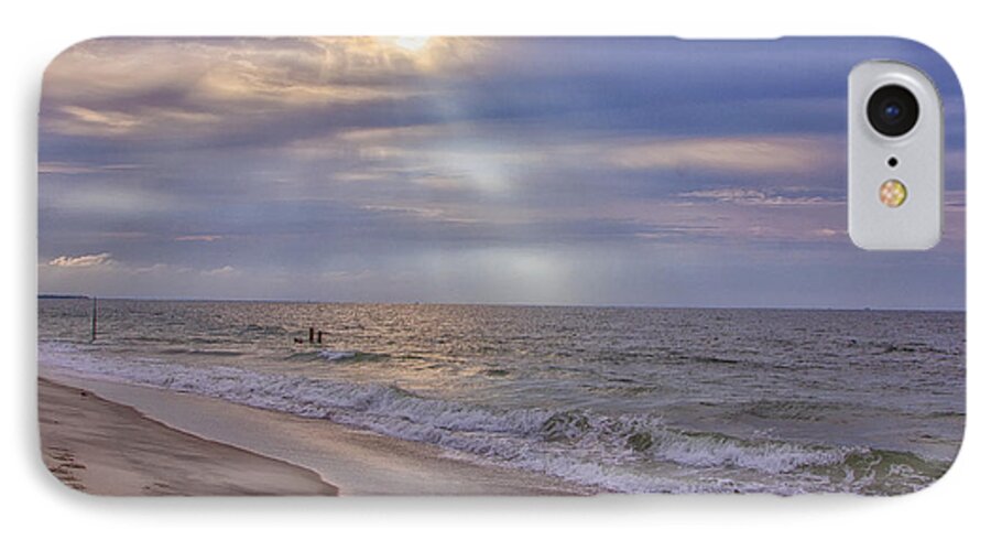 Cape May New Jersey iPhone 8 Case featuring the photograph Cape May Beach #1 by Tom Singleton