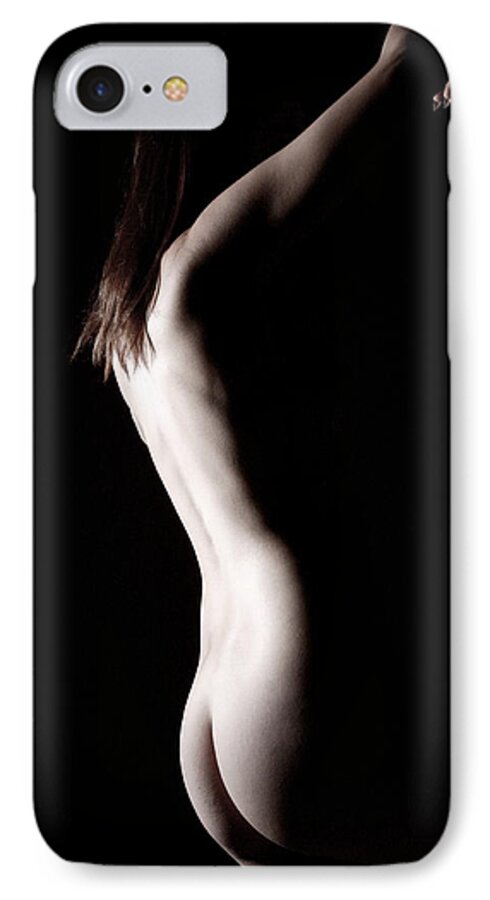 Nude iPhone 8 Case featuring the photograph Figure Study #1 by Joe Kozlowski