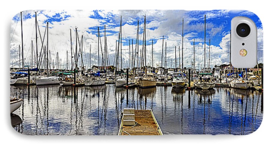 Vilano Beach iPhone 8 Case featuring the photograph Safe Harbor #2 by Anthony Baatz