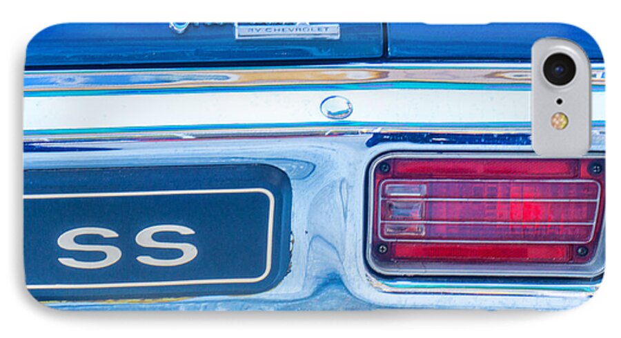 Chevelle iPhone 8 Case featuring the photograph 1970 Tailights by Dennis Dugan