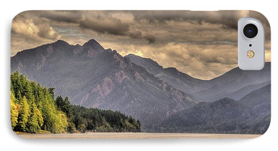 Washington Mountains iPhone 8 Case featuring the photograph Afternoon Mountain View by Jonathan Harper