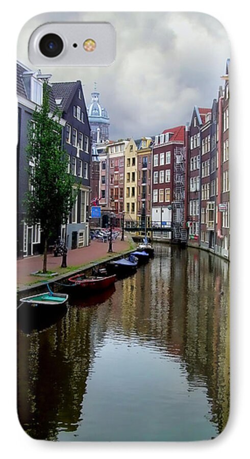 Amsterdam iPhone 8 Case featuring the photograph Amsterdam by Heather Applegate