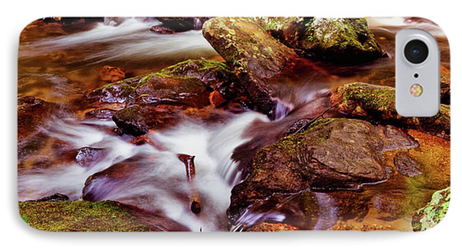Long Exposure iPhone 8 Case featuring the photograph Anna Ruby Falls - Smith Creek 006 by George Bostian