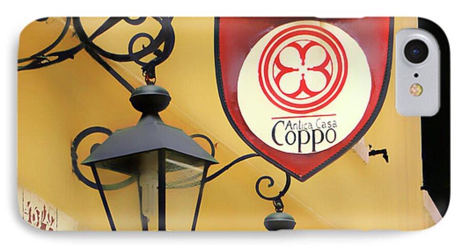 Europe iPhone 8 Case featuring the photograph Antica Casa Coppo by Vicki Hone Smith
