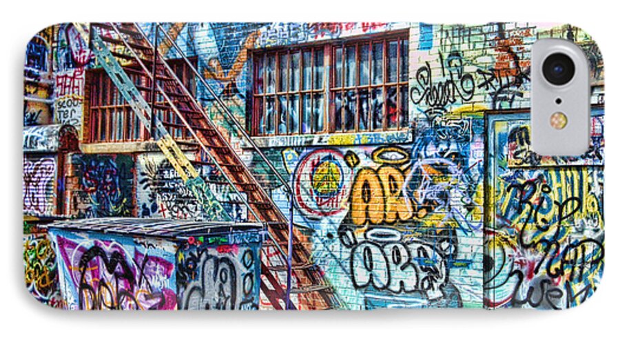 Art iPhone 8 Case featuring the photograph Art Alley 2 by Adam Vance