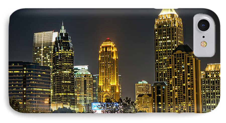 Atlanta iPhone 8 Case featuring the photograph Atlanta Skyscrapers by Anna Rumiantseva