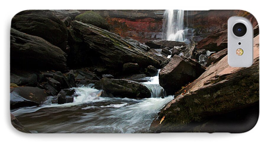 Kaaterskill Falls iPhone 8 Case featuring the photograph Autumn Spring by Neil Shapiro