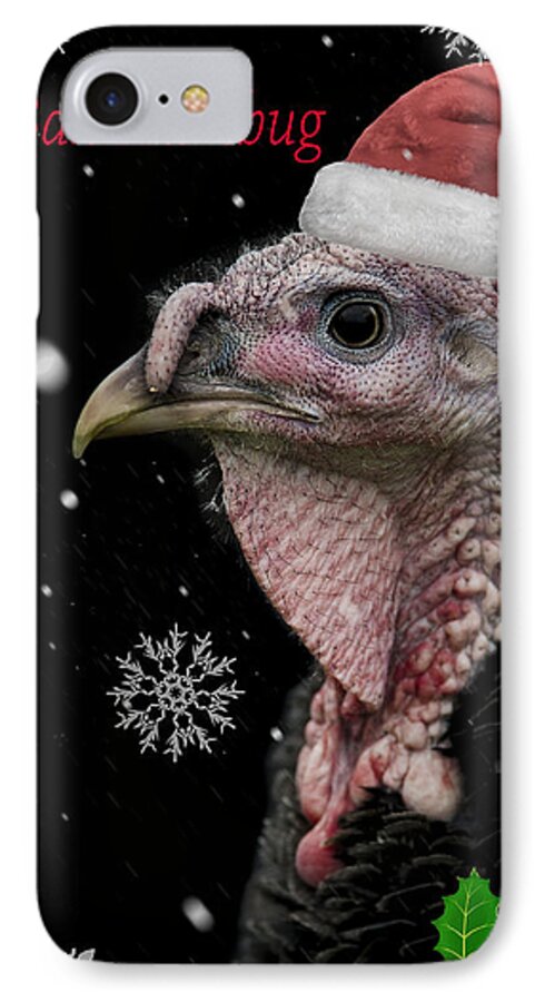 Turkey iPhone 8 Case featuring the photograph Bah Humbug by Paul Neville