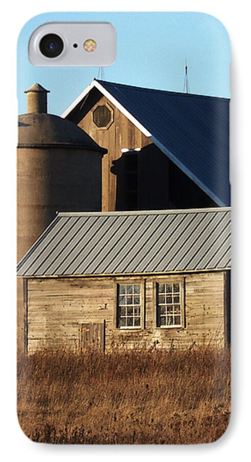 Barn iPhone 8 Case featuring the photograph Barn at 57 and Q by Tim Nyberg