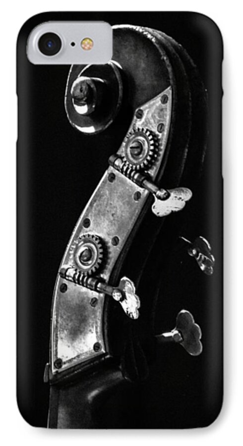 Bass iPhone 8 Case featuring the photograph Bass Violin by Julia Wilcox