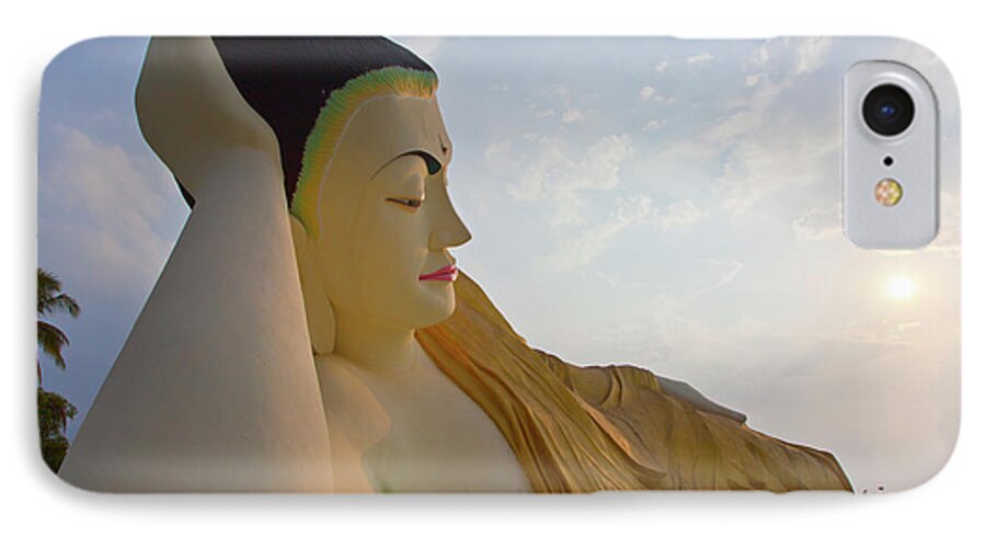 Buddha iPhone 8 Case featuring the photograph Biurma_d1836 by Craig Lovell