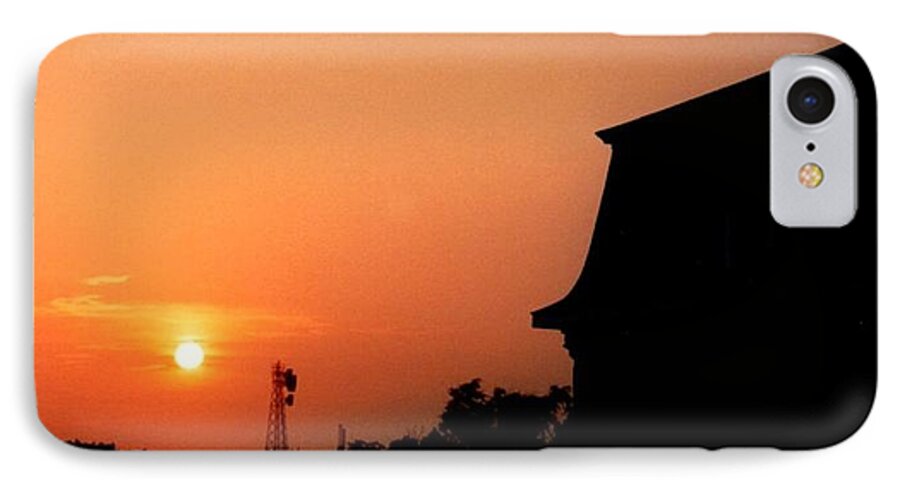 Island iPhone 8 Case featuring the photograph Block Island Sunset by Robert Nickologianis