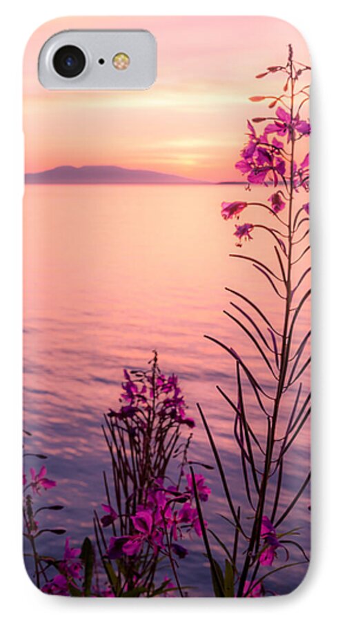 Alaska iPhone 8 Case featuring the photograph Bouquet for a Sleeping Lady by Tim Newton