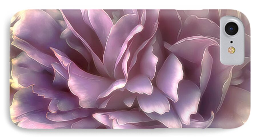 Flower iPhone 8 Case featuring the photograph Breeze in deep pink by Darlene Kwiatkowski