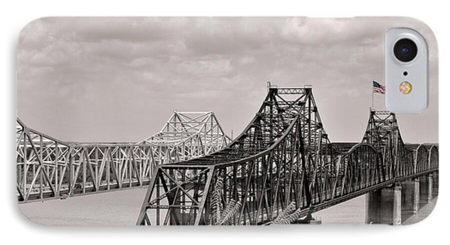 Vicksburg Mississippi Usa iPhone 8 Case featuring the photograph Bridges at Vicksburg Mississippi by Don Spenner