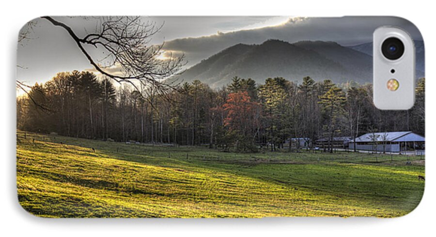 Cades iPhone 8 Case featuring the photograph Cades Cove, Spring 2016,II by Douglas Stucky