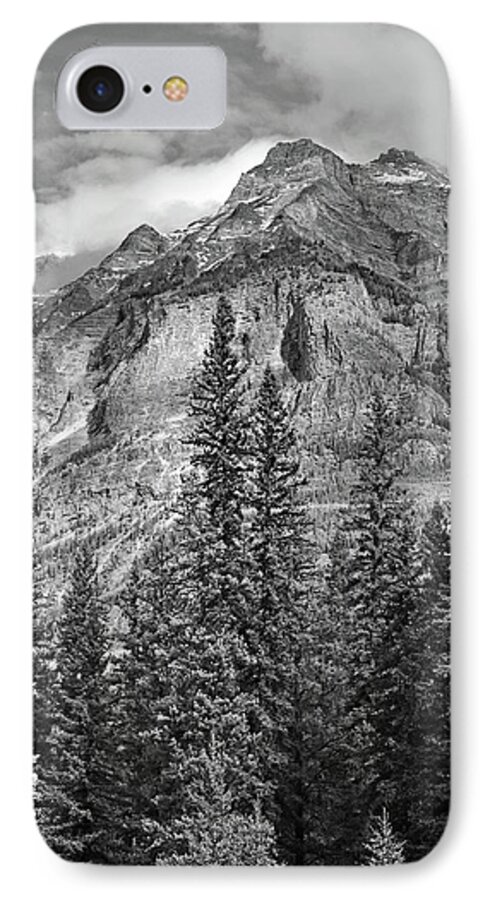 Canadian Rockies iPhone 8 Case featuring the photograph Canadian Rockies No. 2-2 by Sandy Taylor