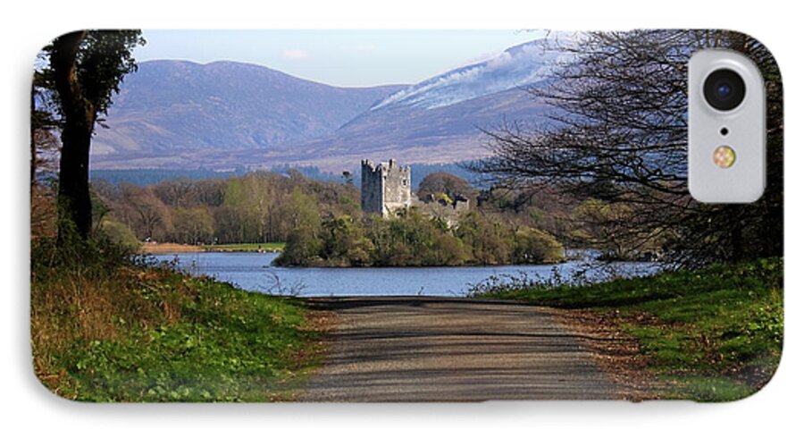 Castle iPhone 8 Case featuring the photograph Castle On The Lakes by Aidan Moran