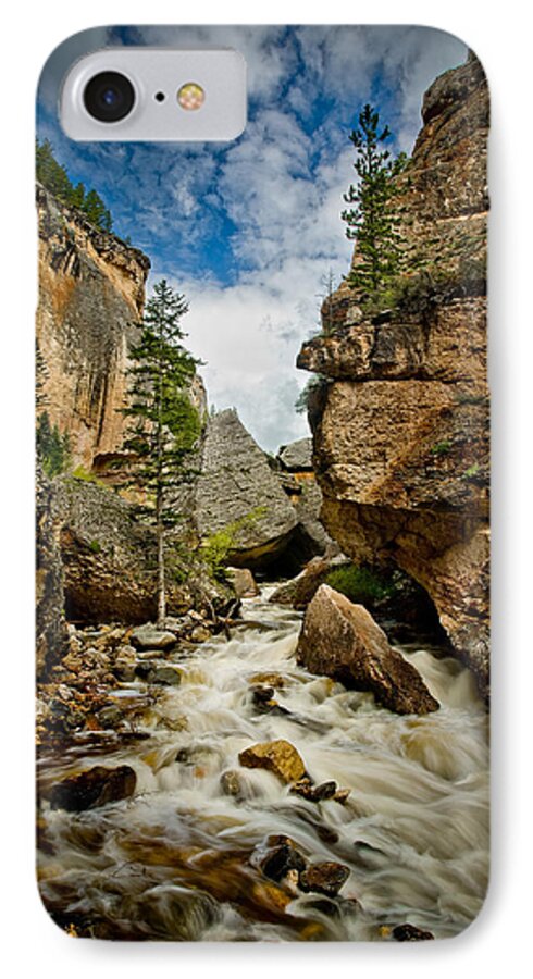 Canyon iPhone 8 Case featuring the photograph Crazy Woman Canyon by Rikk Flohr