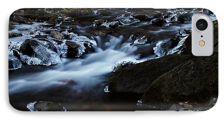 Landscape iPhone 8 Case featuring the photograph Crystal Flows in HDR by Joseph Noonan