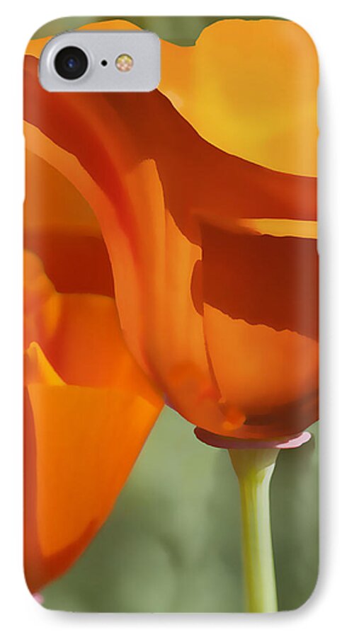 California iPhone 8 Case featuring the digital art Cup of Gold by Sharon Foster