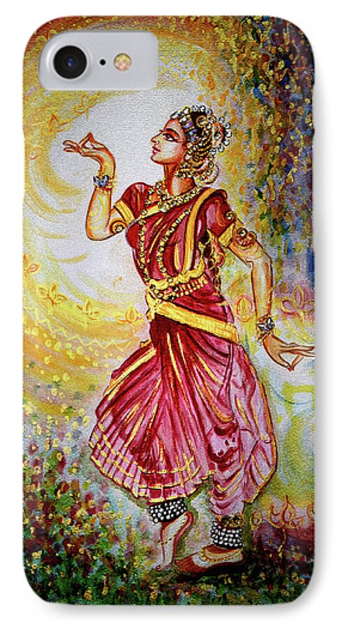 Dance iPhone 8 Case featuring the painting Dance by Harsh Malik