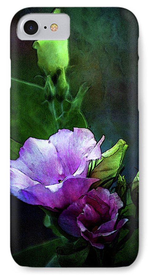 Digital Watercolor iPhone 8 Case featuring the photograph Digital Watercolor Elegance 3700 W_2 by Steven Ward