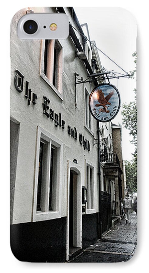 Pub iPhone 8 Case featuring the photograph Eagle and Child Pub - Oxford by Stephen Stookey
