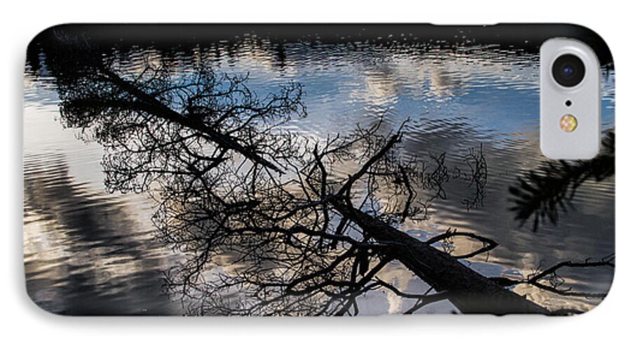 Reflection iPhone 8 Case featuring the photograph Earth to Water by Alana Thrower