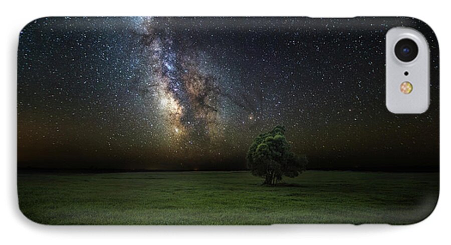 Milky Way iPhone 8 Case featuring the photograph Eternity by Aaron J Groen