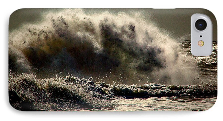 Atlantic Ocean iPhone 8 Case featuring the photograph Explosion In The Ocean by Bill Swartwout