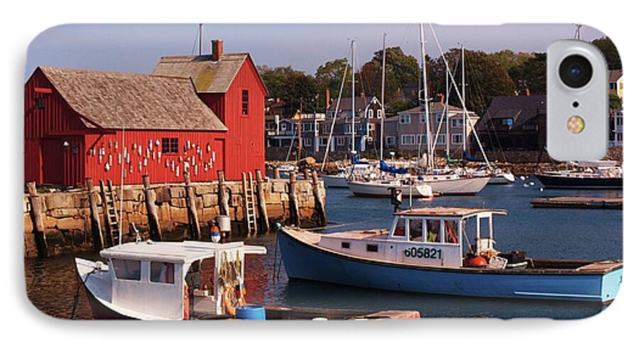 Harbor iPhone 8 Case featuring the photograph Fishing shack by John Scates