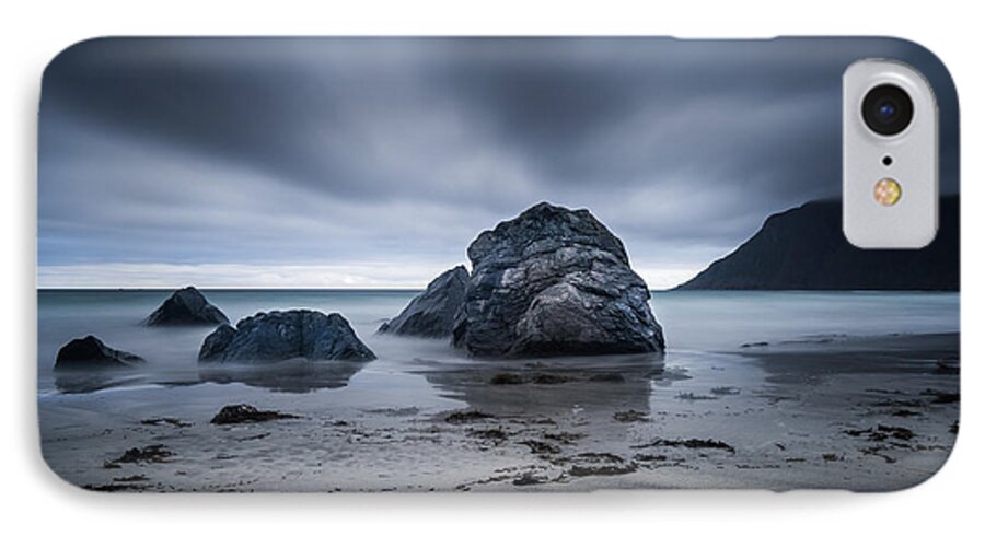 Flakstadya iPhone 8 Case featuring the photograph Flakstad Beach by James Billings