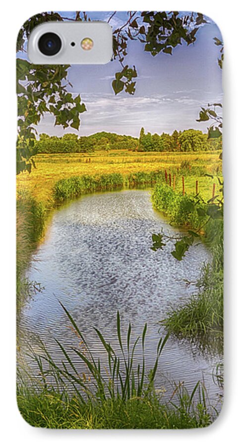 Creek iPhone 8 Case featuring the photograph Flemish Creek by Wim Lanclus