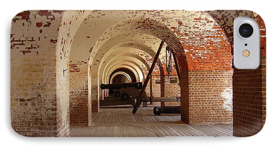 Fort Pulaski iPhone 8 Case featuring the photograph Fort Pulaski II by Flavia Westerwelle