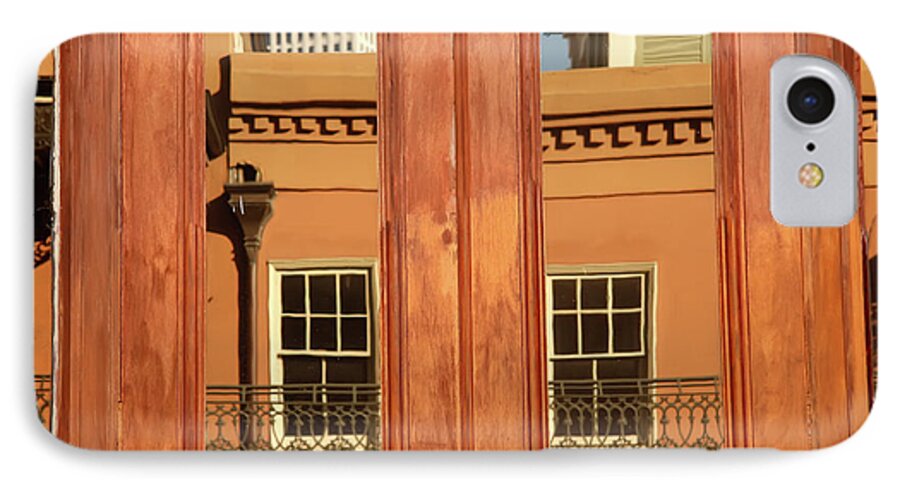 New Orleans iPhone 8 Case featuring the photograph French Quarter Reflection by KG Thienemann