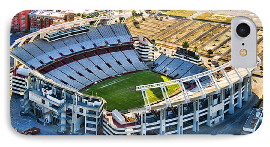 William Brice Stadium iPhone 8 Case featuring the photograph Gamecock Corral by Steven Richardson