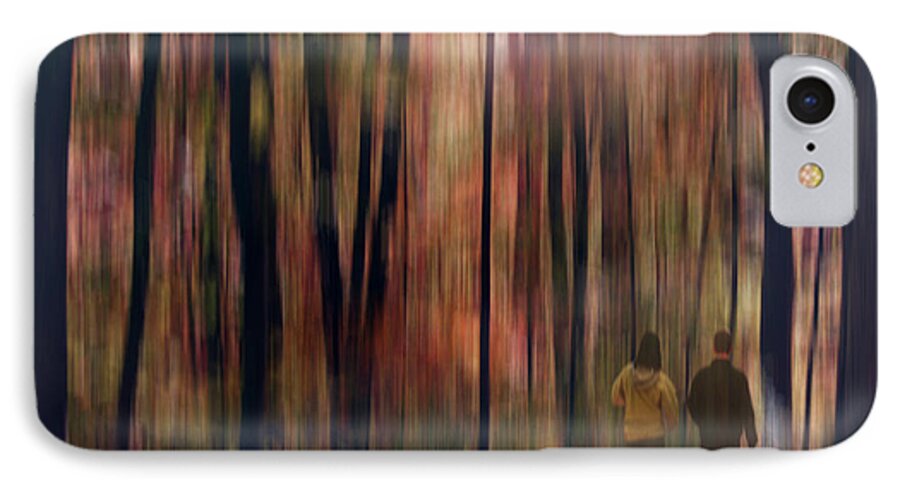 Forest iPhone 8 Case featuring the digital art Gateway to a Dream by Robin Webster