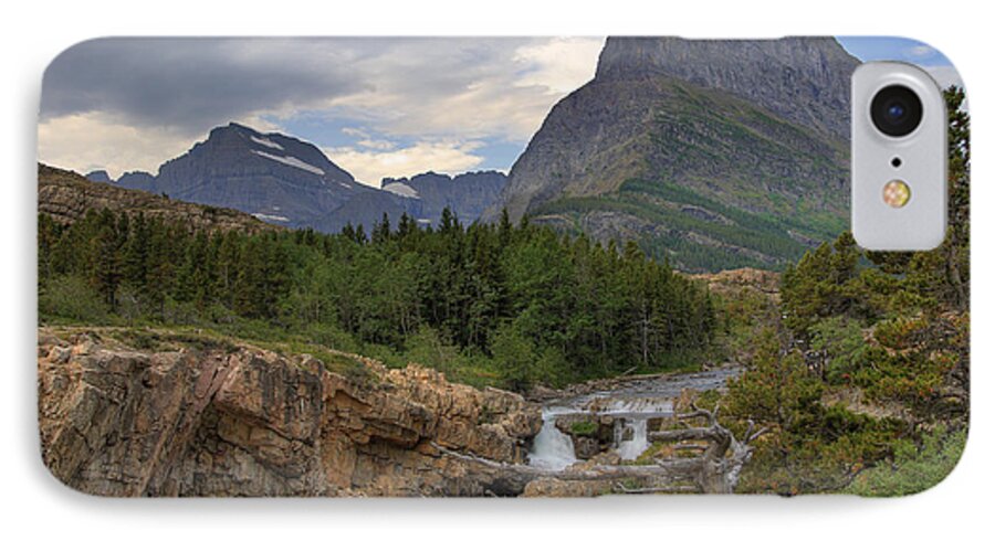 Montana iPhone 8 Case featuring the photograph Glacier National Park Landscape by Alan Toepfer