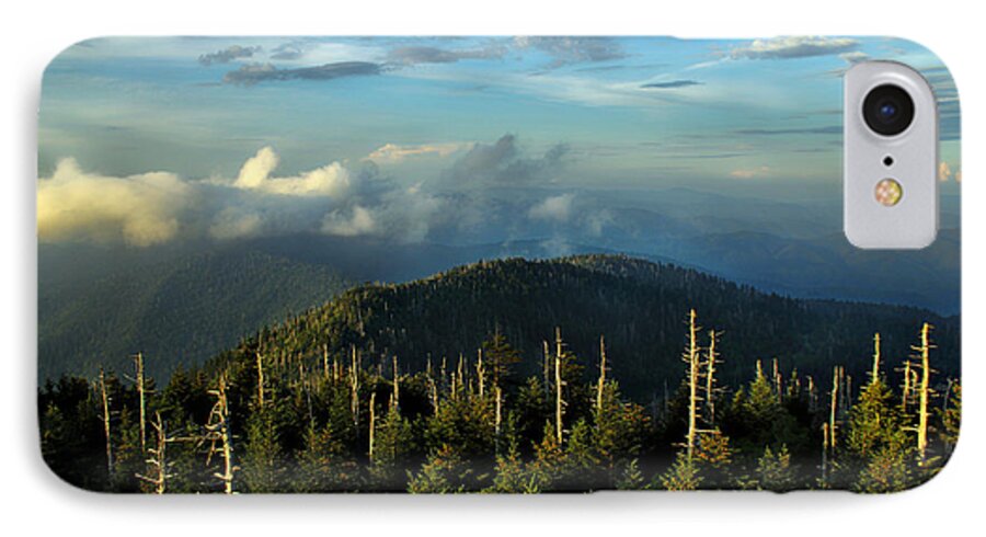 Great Smokies iPhone 8 Case featuring the photograph Great Smokies by Jessica Brawley