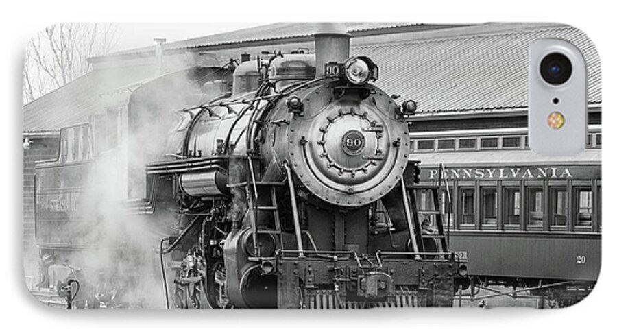 Strasburg Railroad iPhone 8 Case featuring the photograph Great Western 90 by Jeff Abrahamson