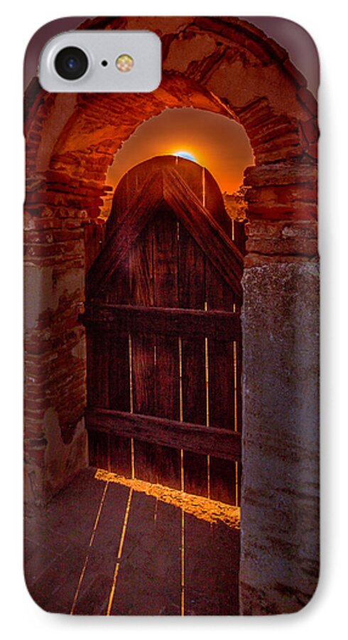 Mission iPhone 8 Case featuring the photograph Heaven's Gate by Tim Bryan