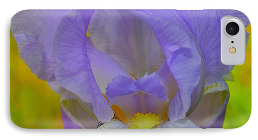 Iris iPhone 8 Case featuring the photograph Inner Beauty by Alice Mainville