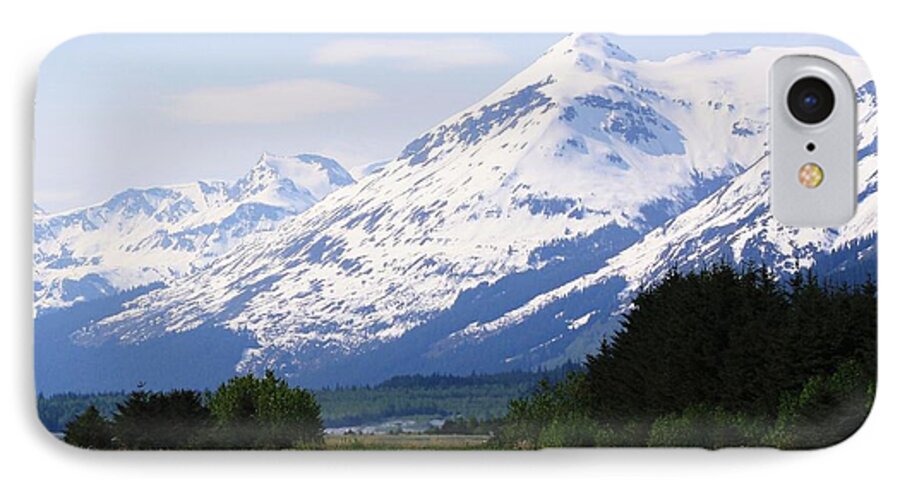 Alaska iPhone 8 Case featuring the photograph Into the Wilderness by Laurinda Bowling
