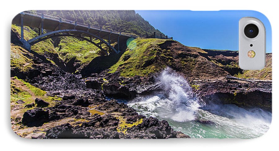 Oregon iPhone 8 Case featuring the photograph Irish Bridge by Jonny D