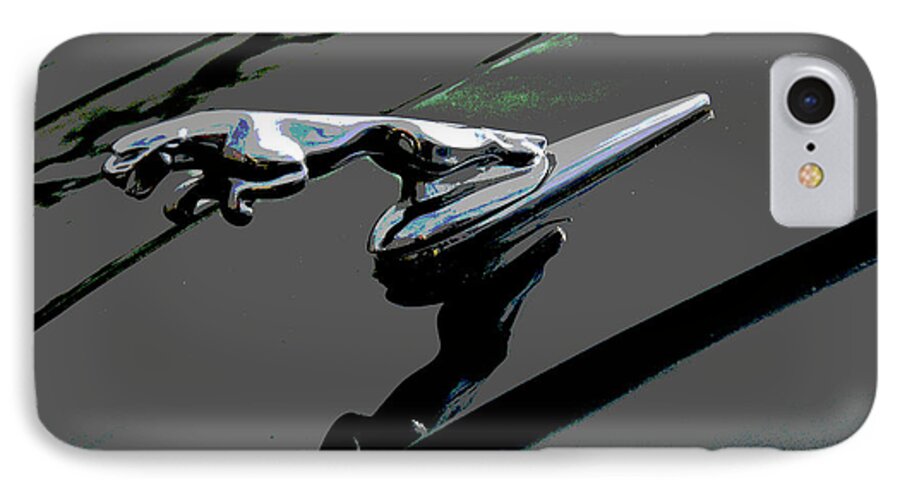 Automobile iPhone 8 Case featuring the photograph Jaguar by Cindy Manero