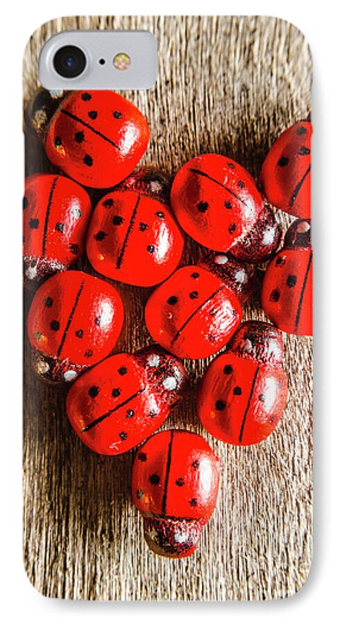 Insect iPhone 8 Case featuring the photograph Love bug by Jorgo Photography