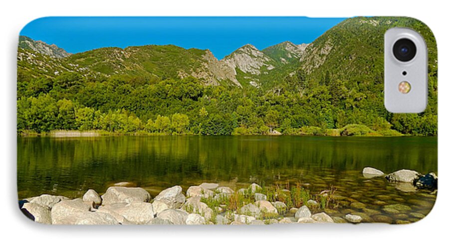 Photo iPhone 8 Case featuring the photograph Lower Bells Canyon Reservoir by Dan Miller