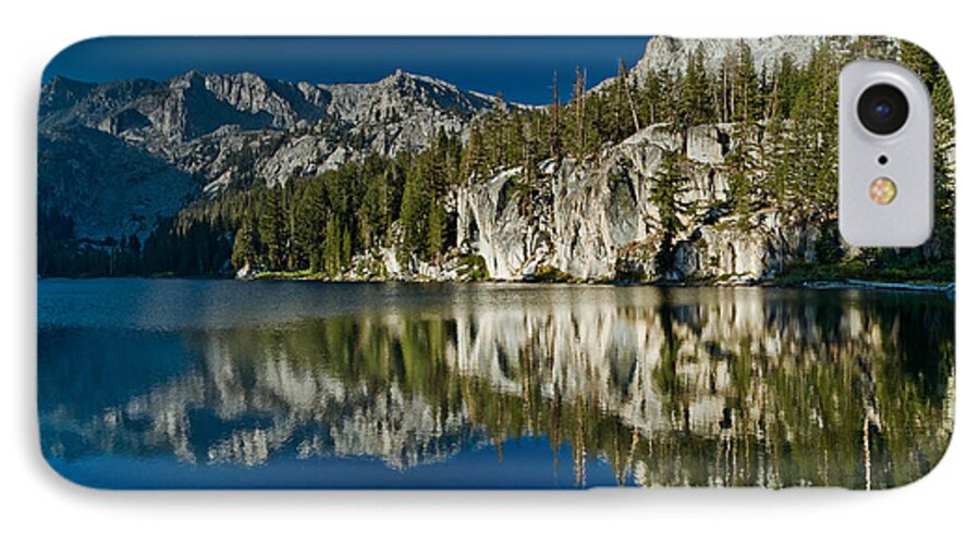 Sierra Nevada iPhone 8 Case featuring the photograph Mammoth Lakes Reflections by Greg Nyquist